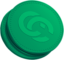 Floating Coins Stack